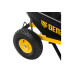 Усиленная двухколесная строительная тачка Denzel объем 140 л, 250 кг, колесо 15x6.00-6 69000