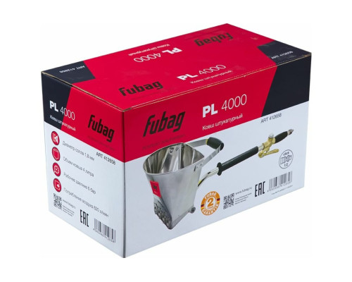 Штукатурный ковш FUBAG Hopper PL4000 412658 Штукатурный ковш FUBAG Hopper PL4000 412658