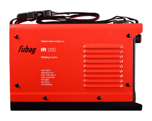 Сварочный инвертор FUBAG IR 200 Сварочный инвертор FUBAG IR 200