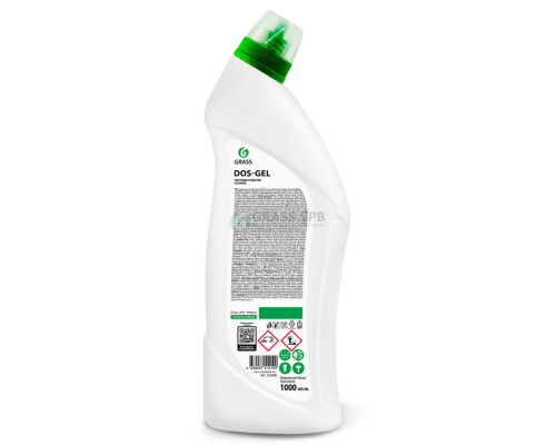 Дезинфицирующий чистящий гель "Dos Gel", 1л (8шт/уп) (арт. 125436-GRASS)
