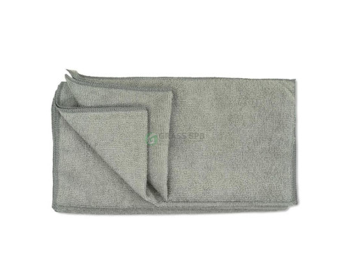 Салфетка микрофибра 220 г/м 35*40 Серая (10шт) УПАК (арт. IT-0777-GRASS)