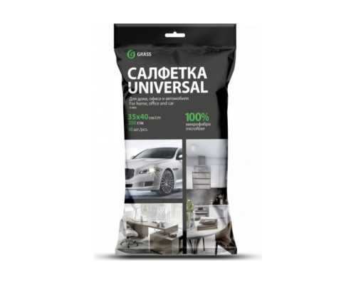 Салфетка Grass микрофибра 250 г/м 35х40, 10шт. УПАК IT-0455 Салфетка Grass микрофибра 250 г/м 35х40, 10шт. УПАК IT-0455