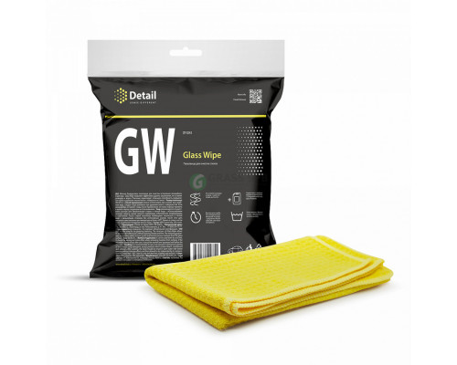Салфетка для очистки стекла GW "Glass Wipe" 40*40 см, плотность 300г/м3 (арт. DT-0243 DETAIL)
