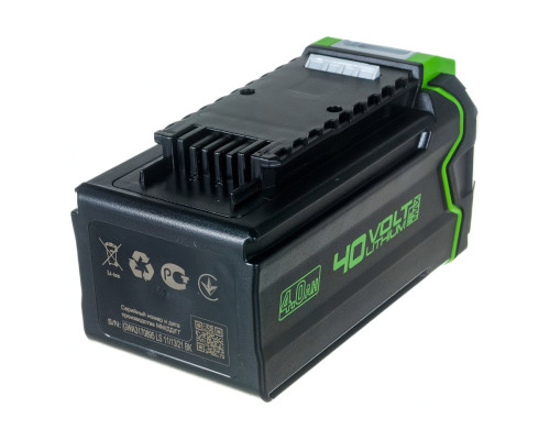 Аккумулятор G40B4 (40V; 4 А.ч) GreenWorks 2927007