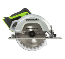 Аккумуляторная циркулярная пила GreenWorks GD24CS 1500907