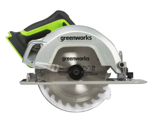 Аккумуляторная циркулярная пила GreenWorks GD24CS 1500907