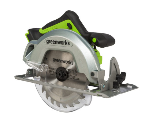 Аккумуляторная циркулярная пила GreenWorks GD24CS 1500907