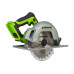 Аккумуляторная циркулярная пила GreenWorks GD24CS 1500907