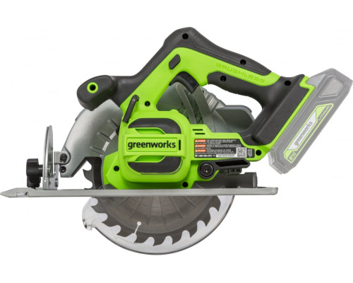 Аккумуляторная циркулярная пила GreenWorks GD24CS 1500907