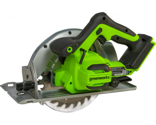 Аккумуляторная циркулярная пила GreenWorks GD24CS 1500907