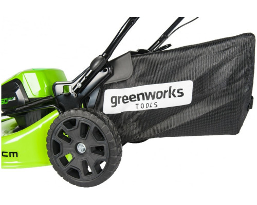 Аккумуляторная газонокосилка GreenWorks GD60LM46HPK4 60V 2502807UB