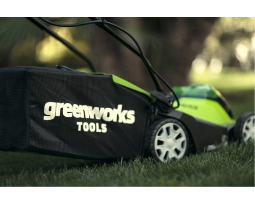 Аккумуляторная газонокосилка Greenworks G40LM35K2 40V 2501907UA