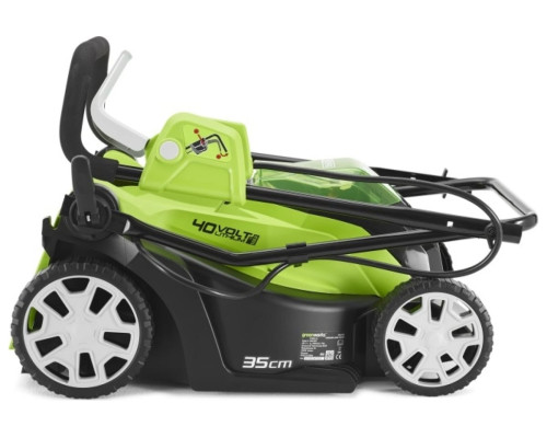 Аккумуляторная газонокосилка Greenworks G40LM35K2 40V 2501907UA