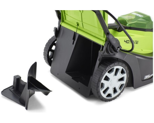 Аккумуляторная газонокосилка Greenworks G40LM35K2 40V 2501907UA