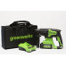 Аккумуляторный бесщеточный перфоратор GreenWorks GD24SDS2K4 3803007UB