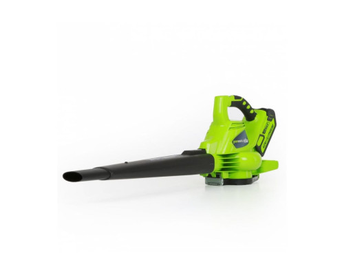 Аккумуляторный бесщеточный воздуходув/пылесос Greenworks GD40BV 24227 Аккумуляторный бесщеточный воздуходув/пылесос Greenworks GD40BV 24227