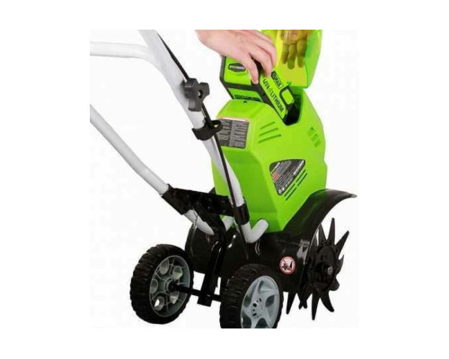 Аккумуляторный культиватор GreenWorks G40TL, 40V, 1хАКБ 4 А.ч, ЗУ 27087VB Аккумуляторный культиватор GreenWorks G40TL, 40V, 1хАКБ 4 А.ч, ЗУ 27087VB