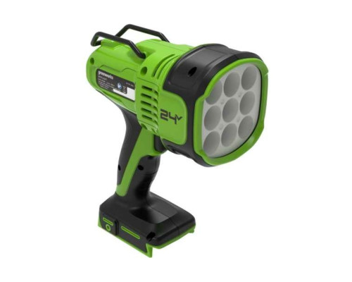 Аккумуляторный светодиодный фонарь-прожектор GreenWorks G24SL, 24V, без АКБ и ЗУ ч3401207 Аккумуляторный светодиодный фонарь-прожектор GreenWorks G24SL, 24V, без АКБ и ЗУ ч3401207