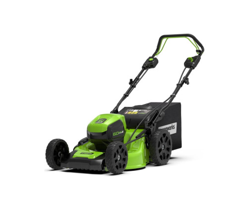 Бесщеточная самоходная аккумуляторная газонокосилка Greenworks GD60LM51SP 60 В 2514307