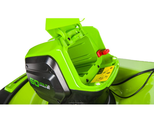 Бесщеточная самоходная аккумуляторная газонокосилка Greenworks GD60LM51SP 60 В 2514307