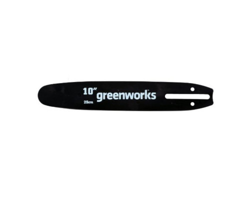Шина для аккумуляторной пилы (10"; 3/8"; 1.3 мм; 40зв.) Greenworks 29577