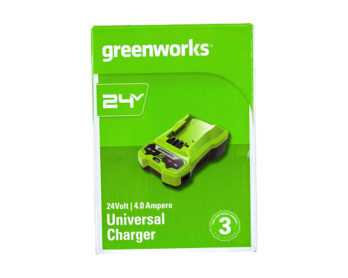 Устройство зарядное быстрое G24C4 24 В, 4 А GreenWorks 2946407