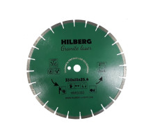 Диск алмазный отрезной Гранит Лазер 350х25,4х10 мм Hilberg HMG350