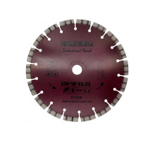 Диск алмазный отрезной Industrial Hard (230х22.23 мм) Hilberg HI806