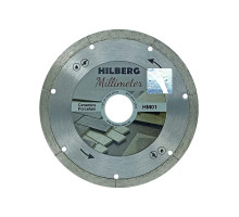 Диск алмазный отрезной Millimeter 125х22.23х1 мм Hilberg HM01
