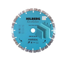 Диск алмазный отрезной Revolution 230х12х22.23 мм Hilberg HMR806