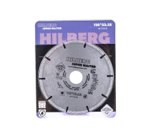 Диск алмазный отрезной Super Master (125х22.23 мм) Hilberg 510125