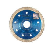Диск алмазный отрезной Турбо ультратонкий х-тип (115х22.23 мм) Hilberg HM401