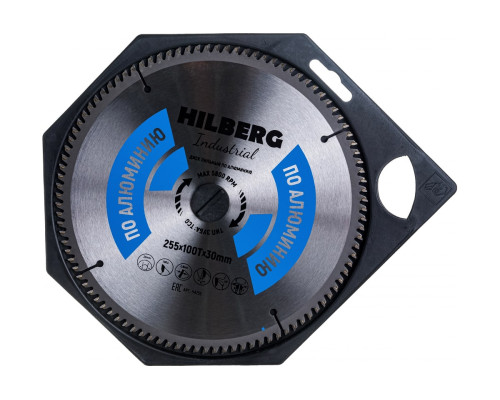 Диск пильный Industrial Алюминий (255x30 мм; 100Т) Hilberg HA255