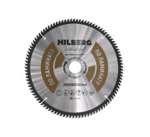 Диск пильный Industrial Ламинат (250x30 мм; 100Т) Hilberg HL250