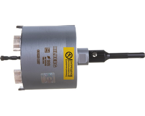 Коронка алмазная по бетону Laser 102 мм Hilberg HM210 Коронка алмазная по бетону Laser 102 мм Hilberg HM210