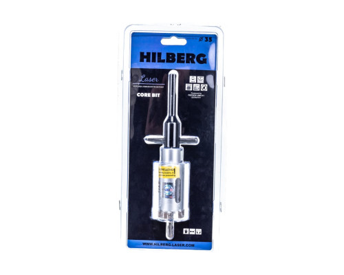 Коронка алмазная по бетону Laser 35 мм Hilberg HM235 Коронка алмазная по бетону Laser 35 мм Hilberg HM235