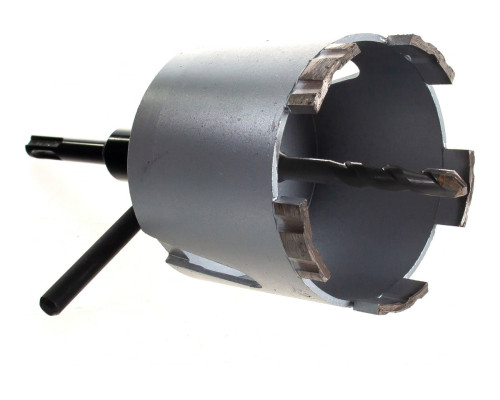 Коронка алмазная по бетону Laser 80 мм Hilberg HM203 Коронка алмазная по бетону Laser 80 мм Hilberg HM203