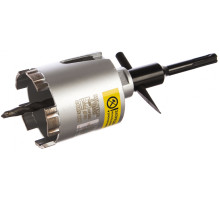 Коронка алмазная по бетону Laser Five Teeth 68 мм Hilberg HP268