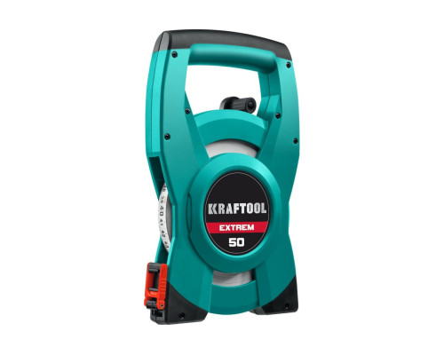 Геодезическая стальная мерная лента KRAFTOOL Extrem 50 м 34185-50 Геодезическая стальная мерная лента KRAFTOOL Extrem 50 м 34185-50