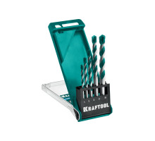 Набор сверл по керамограниту KRAFTOOL Keramo 5 шт, 4-5-6-8-10 мм 29175-H5