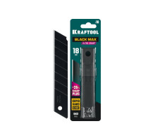 Сегментированные лезвия KRAFTOOL Black max 10 шт, 18 мм, 8 сегментов 09602-18-S10