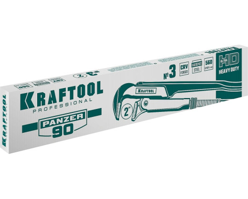 Трубный ключ Kraftool PANZER-90, №3, прямые губки 2734-20_z02