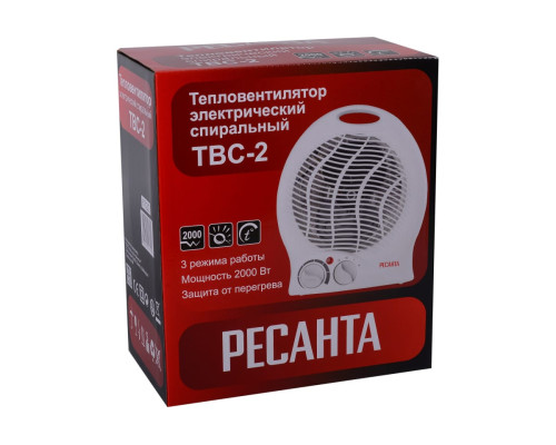 Тепловентилятор Ресанта ТВС-2