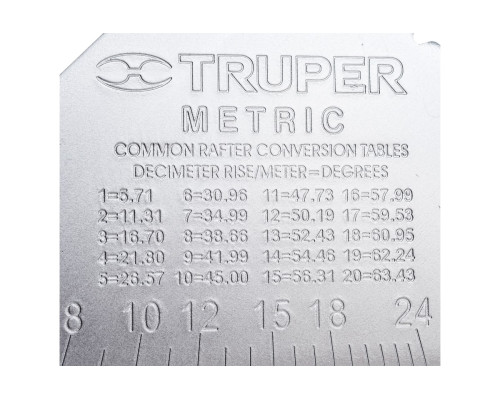 Алюминиевый угольник Truper 7" 177 мм ET-7A 15131