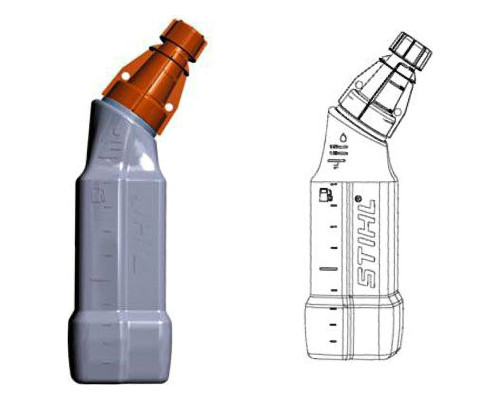Канистра для смеси STIHL 1 л, 00008819411