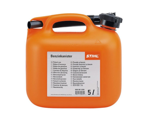 Канистра для бензина STIHL 5 л, оранжевая, 00008810200