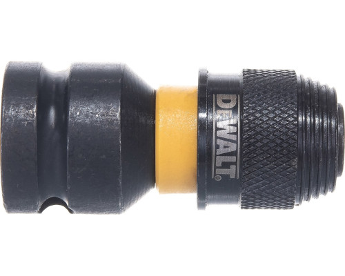 Адаптер для ударных гайковертов шестигранник 1/4”F - квадрат 1/2”F DEWALT DT7508