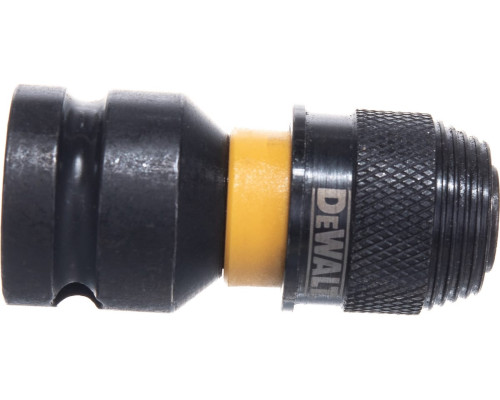 Адаптер для ударных гайковертов шестигранник 1/4”F - квадрат 1/2”F DEWALT DT7508