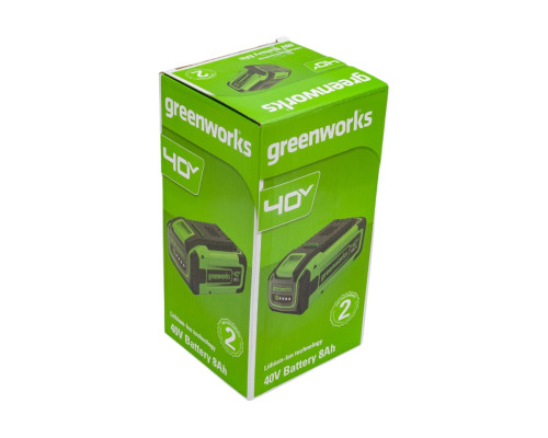 Аккумулятор 40V, 8 А*ч GreenWorks 2951607
