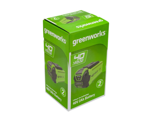 Аккумулятор с USB разъемом G40USB2 40 В, 2 Ач GreenWorks 2939407